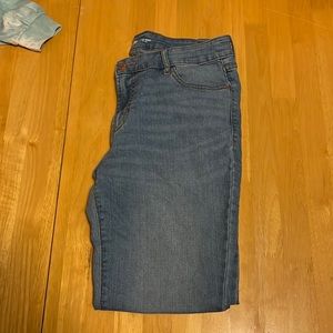Light blue skinny jeans
